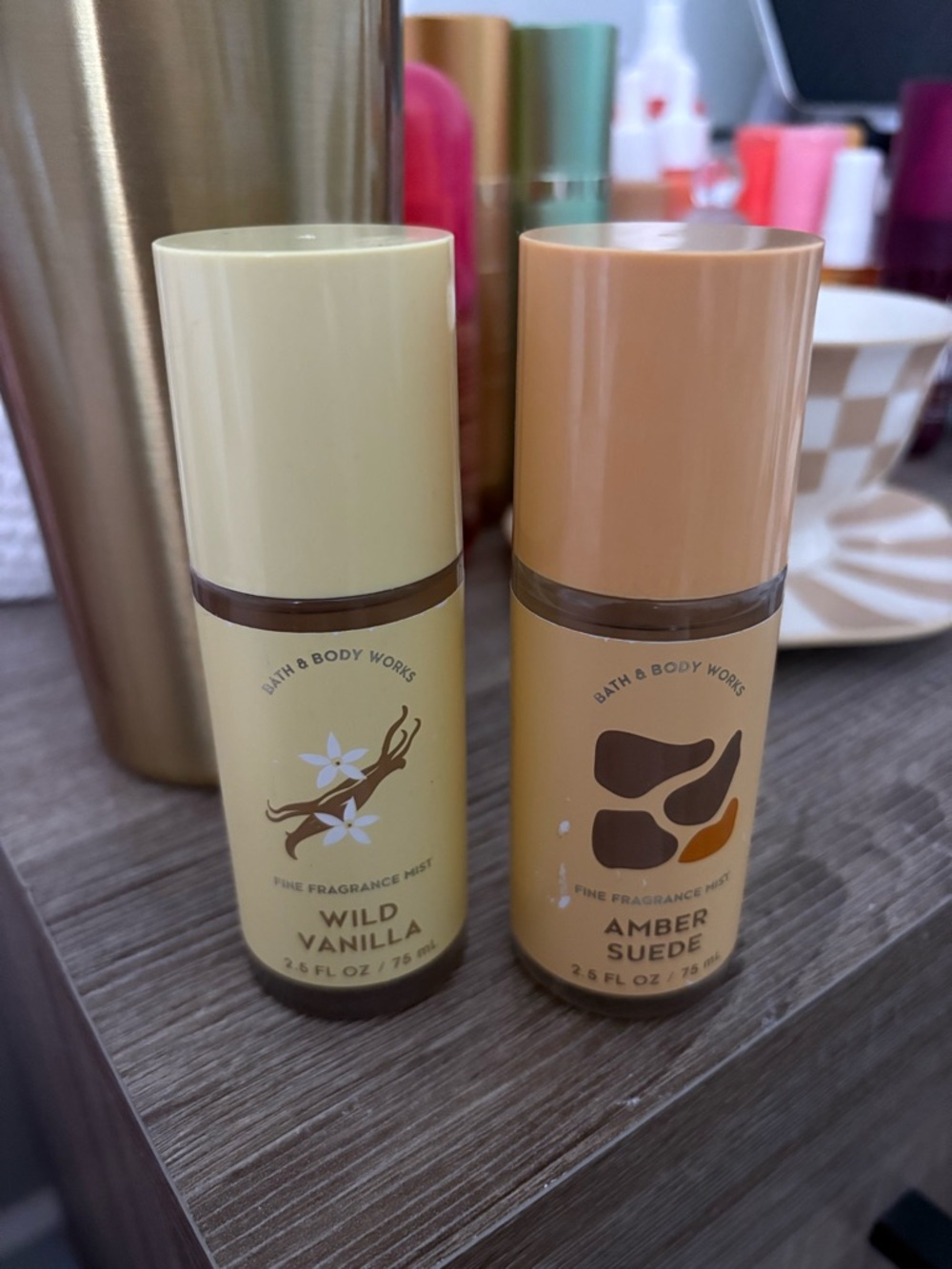 Bath and Body Works Rare limited edition Vanilla and Amber Spray